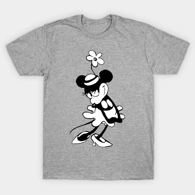 Steamboat Willie. Valentine Couple - 2 T-Shirt by Megadorim